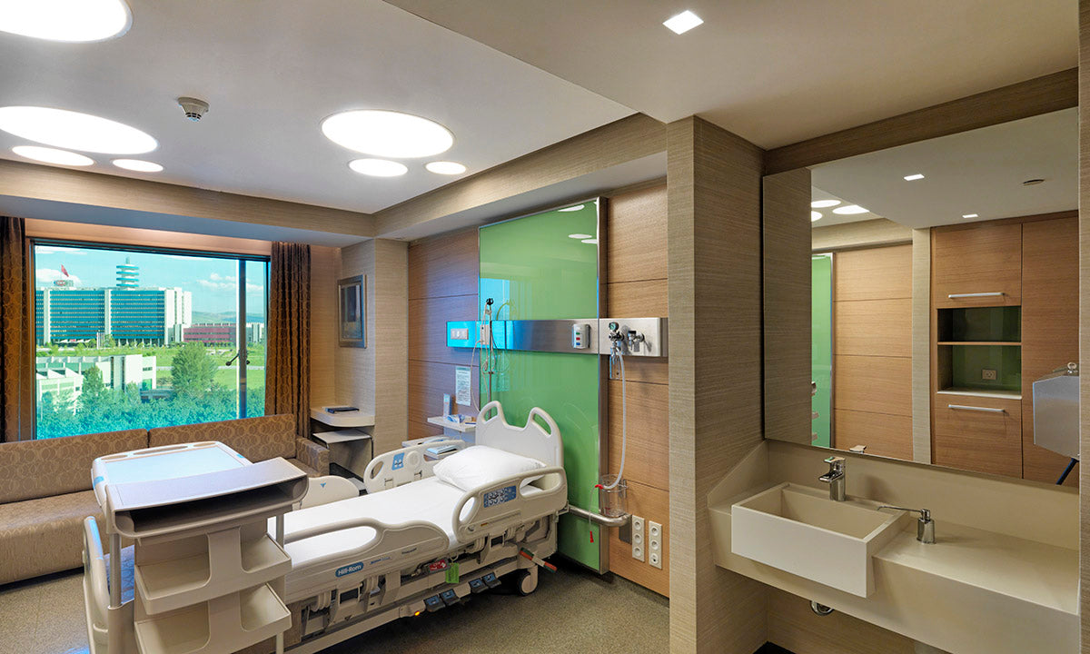 modern hospital room for rhinoplasty surgery in turkey with advanced medical equipment